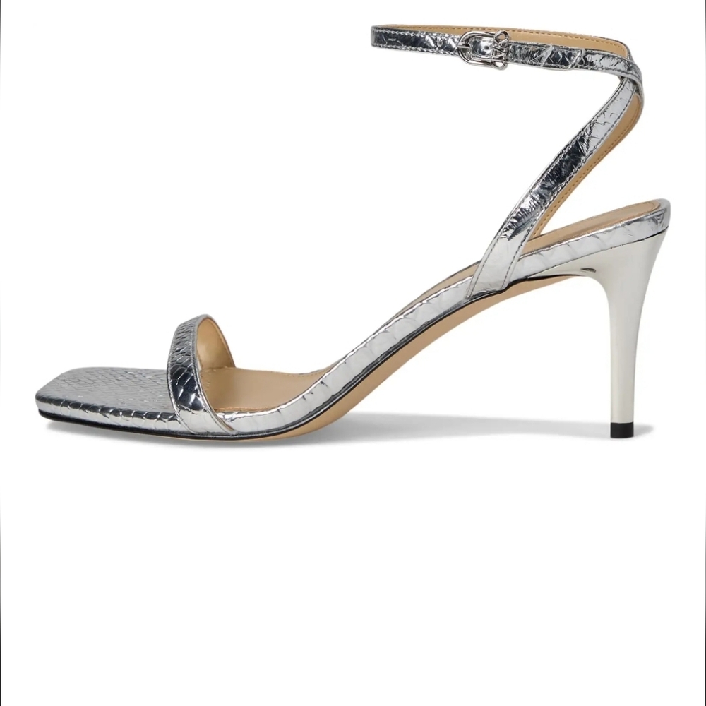 MICHAEL KORS Liana Sandal SILVER 7 (New) - Picture 7 of 8